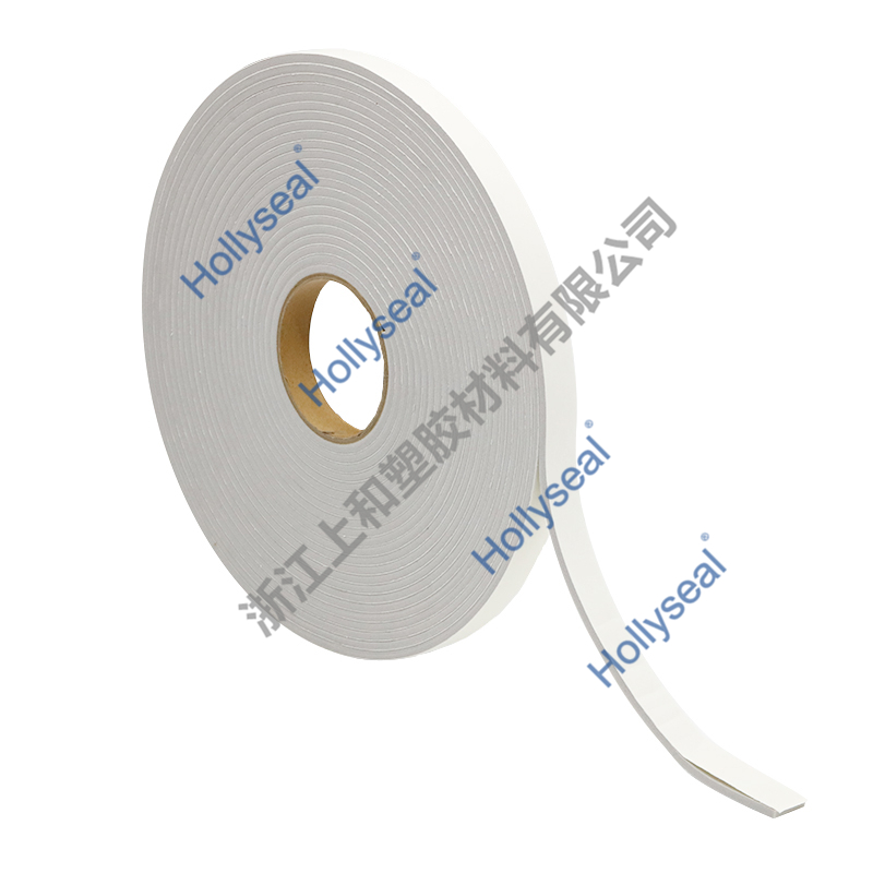 Hollyseal?閉孔水箱密封用PVC泡棉膠帶 厚度1mm~25mm，密度110kg/m3~500kg/ m3