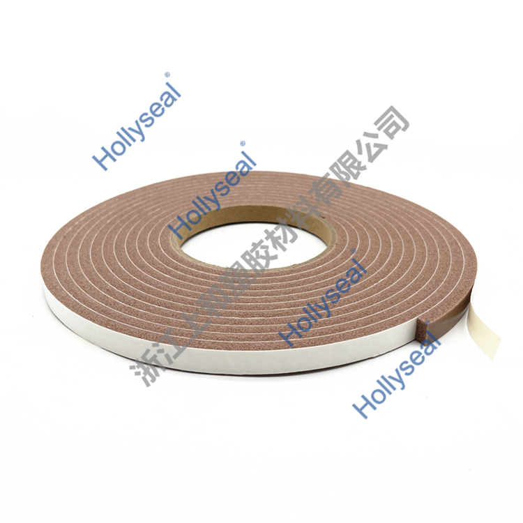 Hollyseal?閉孔PVC自粘泡棉膠帶 厚度1mm~25mm，密度110kg/m3~500kg/ m3