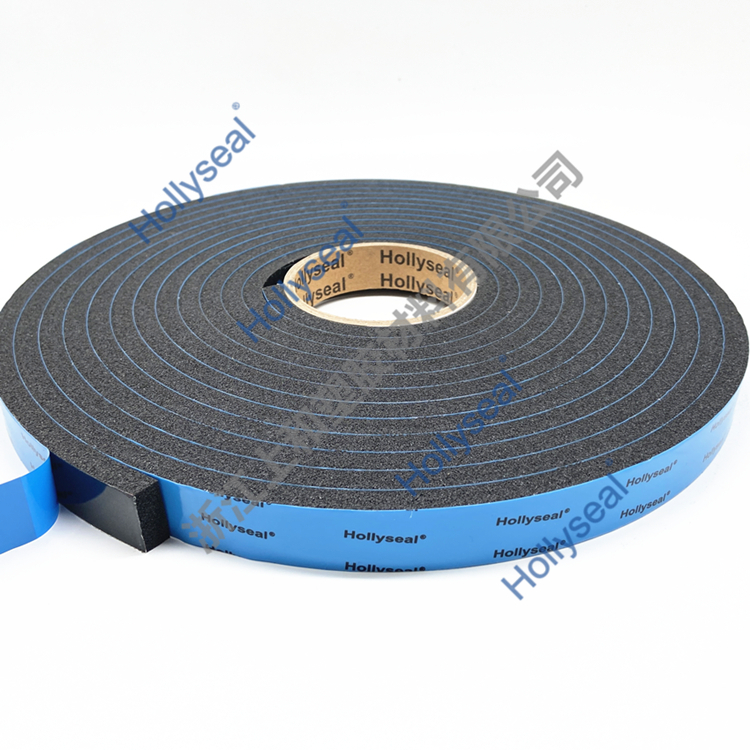 Hollyseal?雙面PVC玻璃幕墻泡棉膠帶 厚度1mm~25mm，密度110kg/m3~500kg/ m3